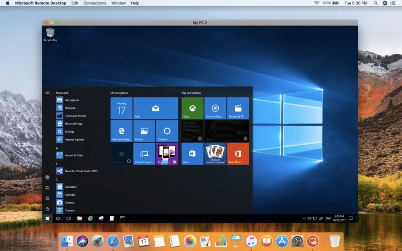 Right Click Microsoft Remote Desktop Mac